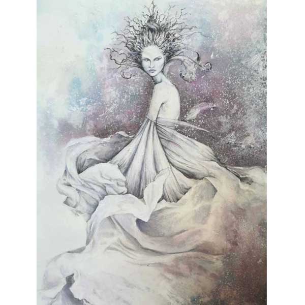 Snow Queen, Art Print